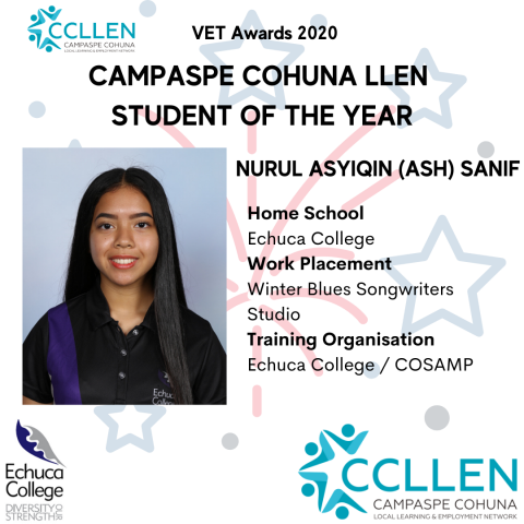 Sanif Nurul Student of the Year